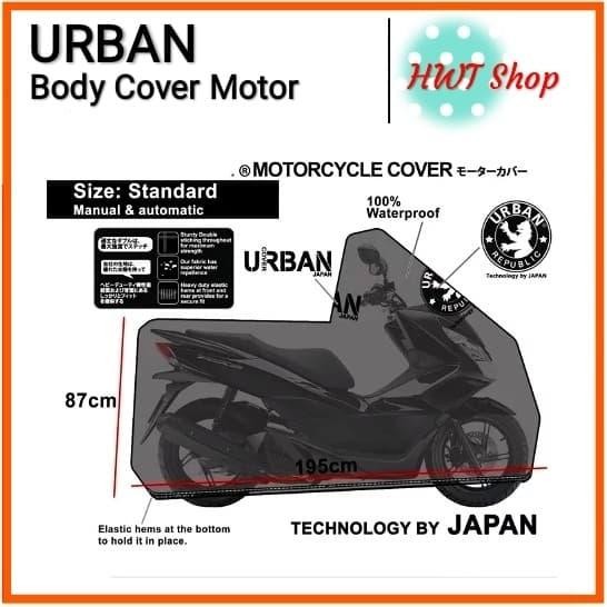 Cover Motor - Sarung Motor NMax - Penutup Motor NMax Waterproof URBAN