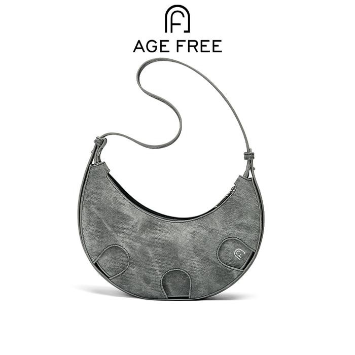 AGE FREE Agatha bag Sling Bag Tas Wanita Top Handle Bag Selempang Hitam