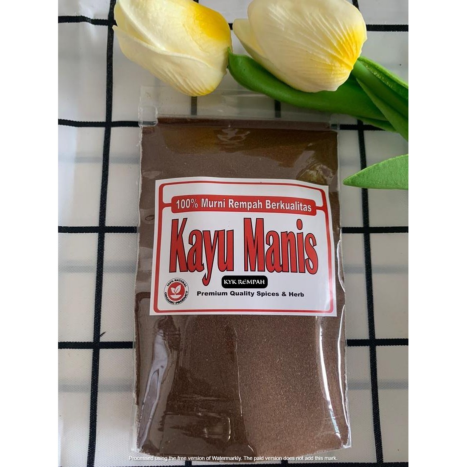 

(Serba 9000) Kayu Manis Bubuk Msr [50 Gram] Spices Serbuk