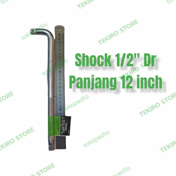 TEKIRO gagang sock L ukuran 1/2" x 12" inchi / handle kunci shock