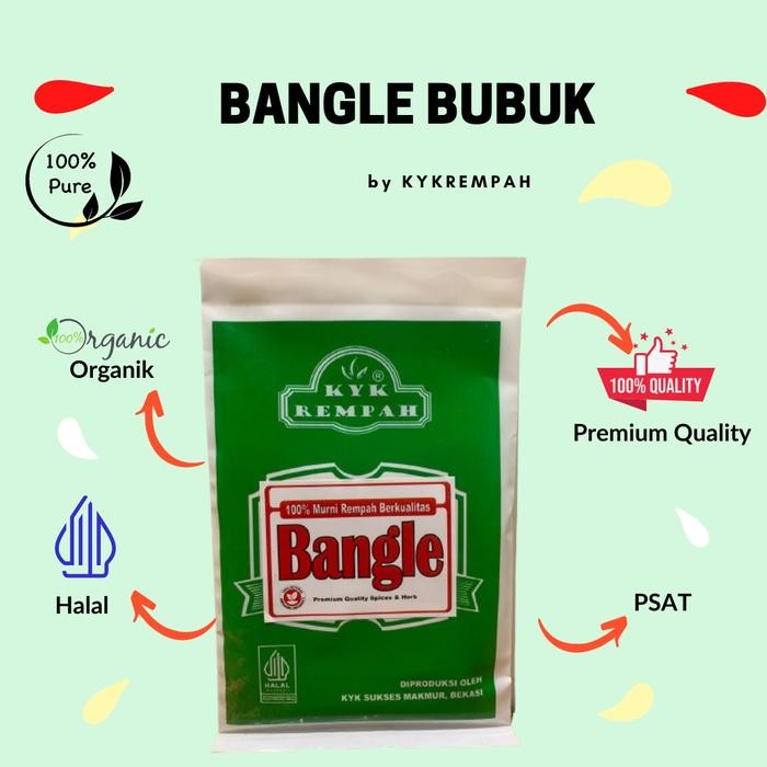 

Bengle / Bangle Bubuk Murni [ 50 Gram]-Kyk