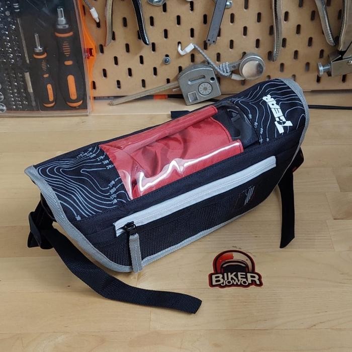 7Gear Safari Handlebar Tas Stang Motor #Gratisongkir