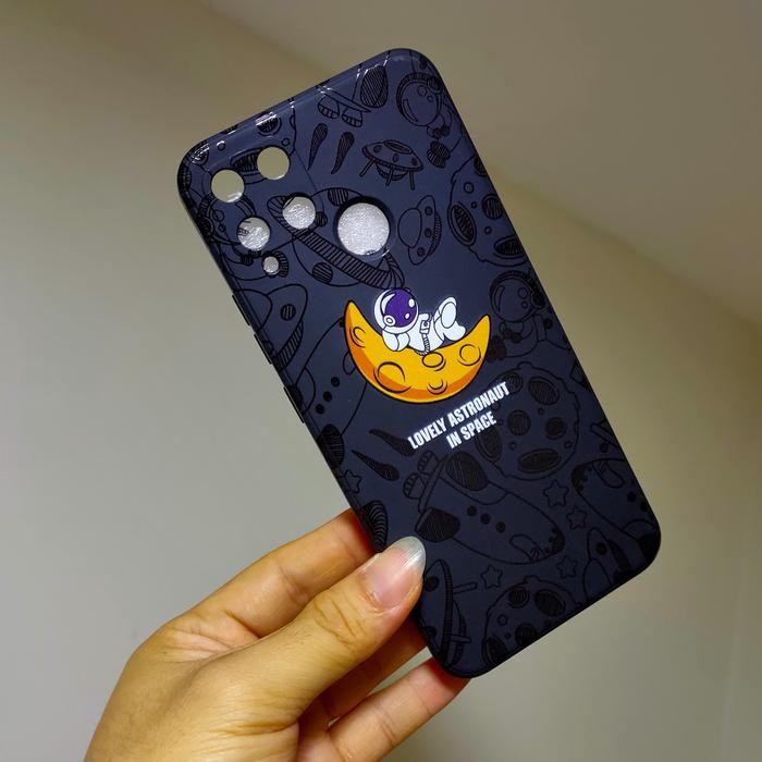 CASE MOTIF REALME NARZO 30A SOFTCASE SILIKON GAMBAR ASTRONOT