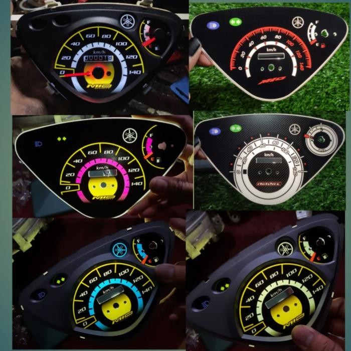 (Allthebest) panel speedometer mio papan speedometer mio custom spidometer mio