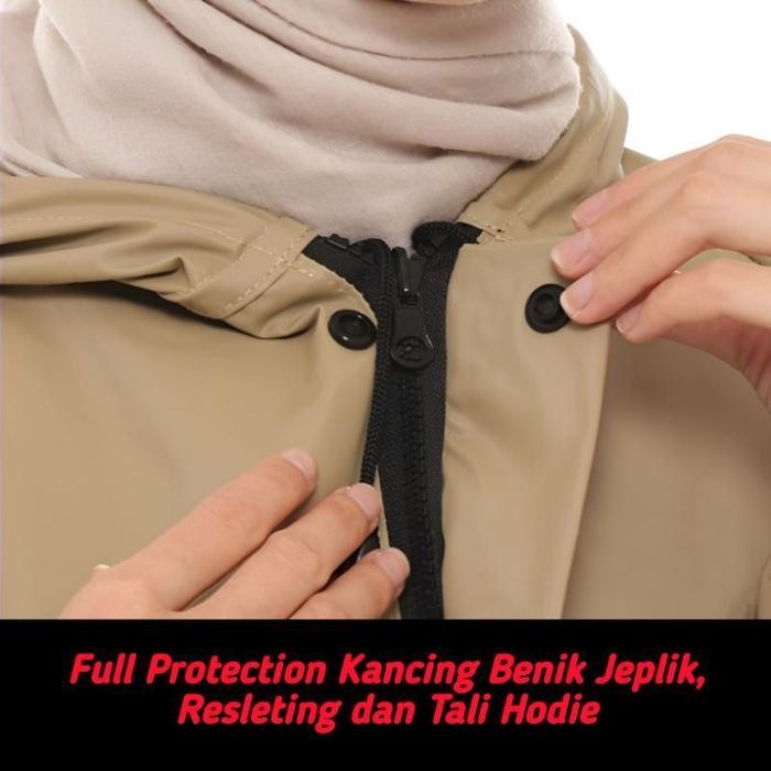 (Allthebest) JAS HUJAN KUAT ANTI REMBES Pria dan Wanita GNA Original Bahan Karet