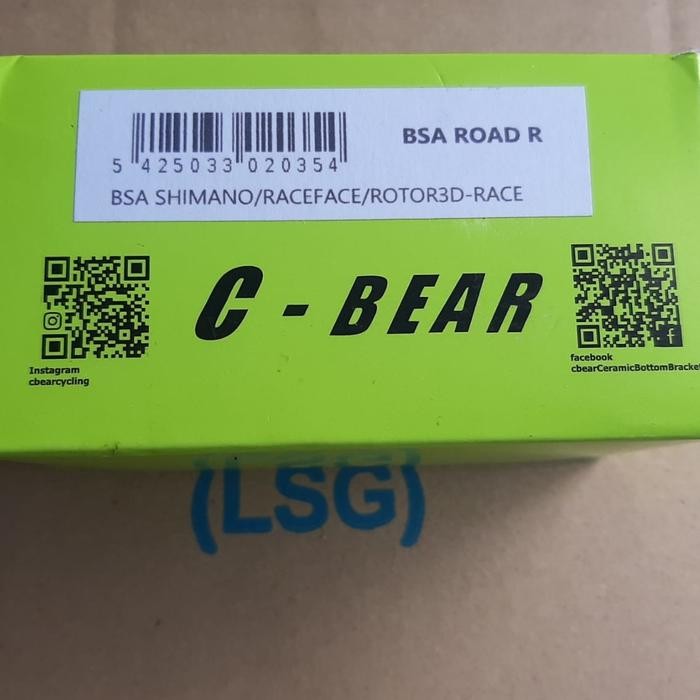 Berkualitas Bb Bottom Bracket Cbear Bsa Road R Bb Ceramic Roadbike Minivelo Seli