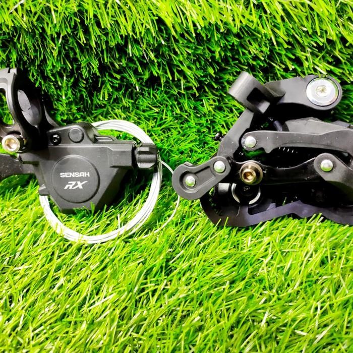 Promo Set Rd Sensah Mx9 Ss + Shifter Sensah Rx 5Speed Rd Shimano