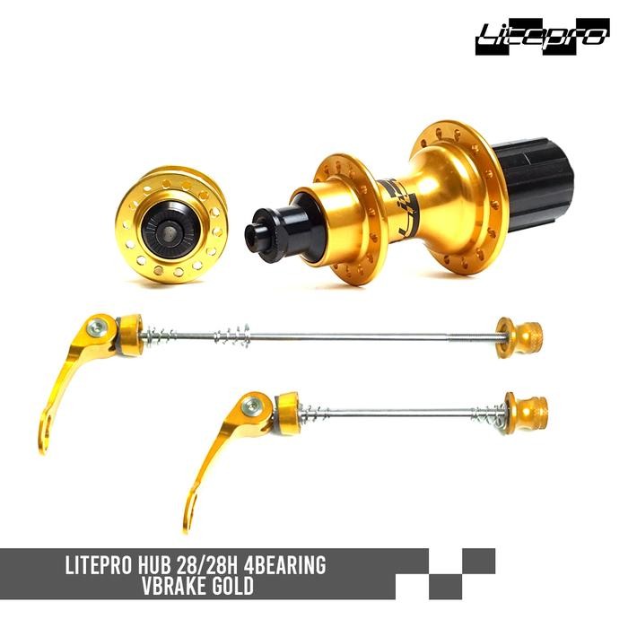 Gercep Litepro Hub 28/28H 4Bearing Vbrake