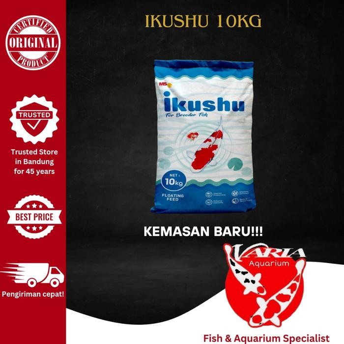 PAKAN KOI IKUSHU 10KG IKUSHU PAKAN IKAN KOI 10KG