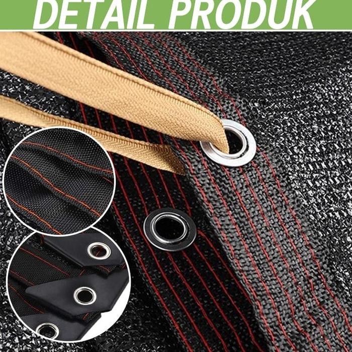 PROMO Paranet 90% Hitam Jaring Paranet /unshade Net Paranet Anti UV / Farm Net Greenhouse Jaring