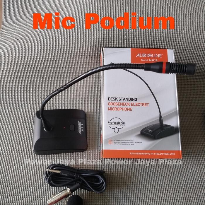 Mic Podium mic Meja Audioline AL819