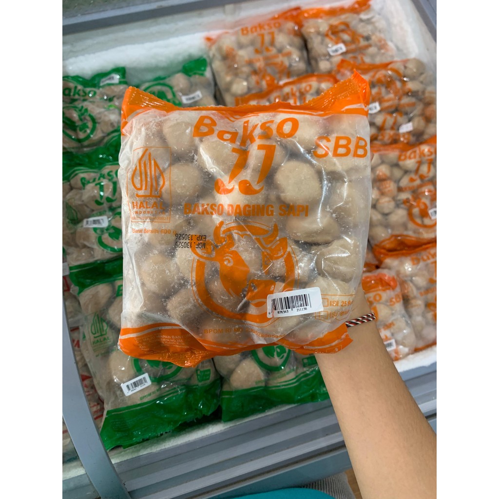 

BAKSO JJ DAGING SAPI SBB ISI 50PCS 950G