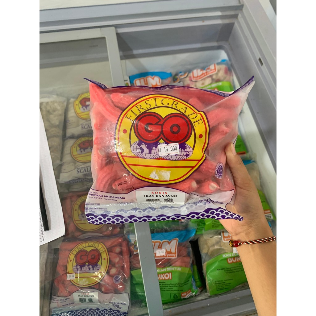 

GO FIRSTGRADE SOSIS IKAN DAN AYAM 500G