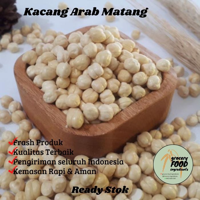 

Kacang Arab Matang 500Gram / Chick Peas / Garbanzo