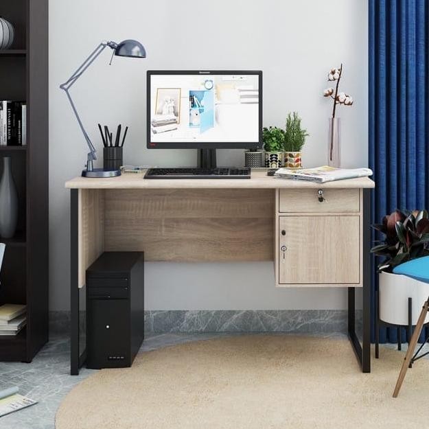 MEJA TULIS KAKI BESI MEJA SEKOLAH MEJA SATPAM MEJA GURU MT 129