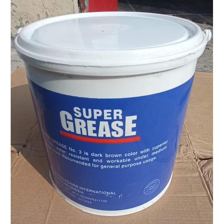 GEMUK PELUMAS STEMPET SUPER GREASE 5KG TRANE Kode 1276