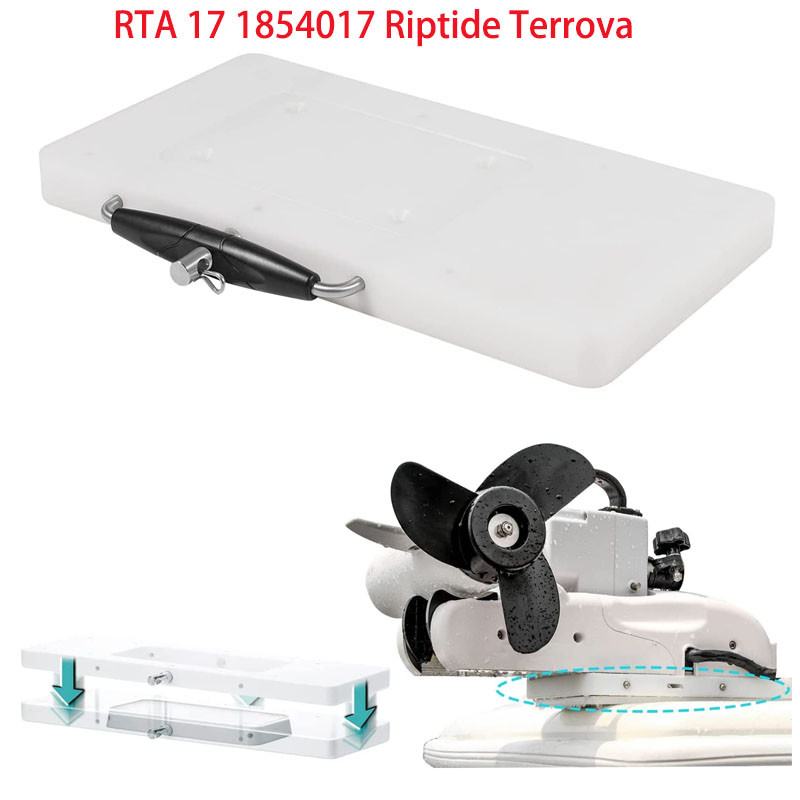 New RTA 17 1854017 Riptide Terrova,Release Bracket Mounted Plate for Electric Steer Trolling Motor, 