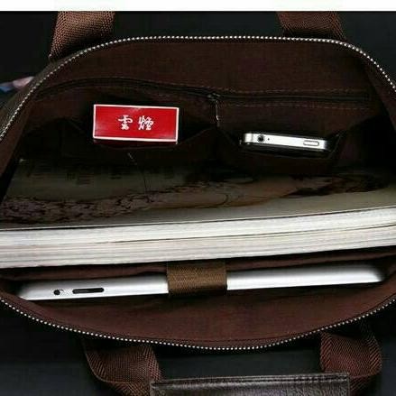 (IMPORT) OFFICE BAG POLO MENS TAS KANTOR LAPTOP PRIA