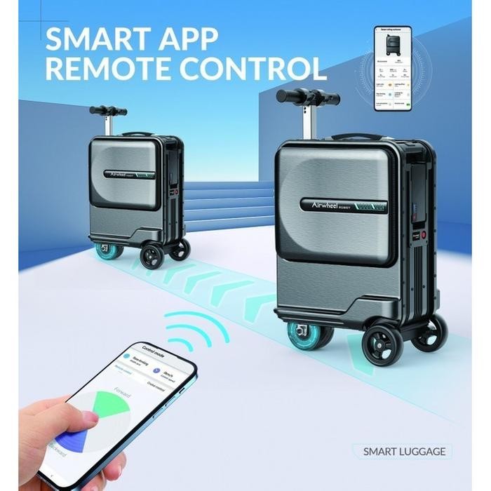 Koper SE3 Mini Smart Suitcase Riding Luggage 20inch - Koper SE3 Mini Koper Elektrik Skuter