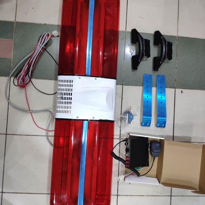 echo light bar LTF 2000 Sirene strobo patwal ambulance damkar