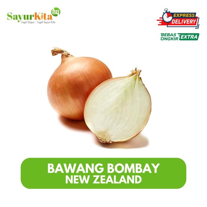 

1KG BAWANG BOMBAY NZ GRADE A SIZE 30/50 - 500 gram