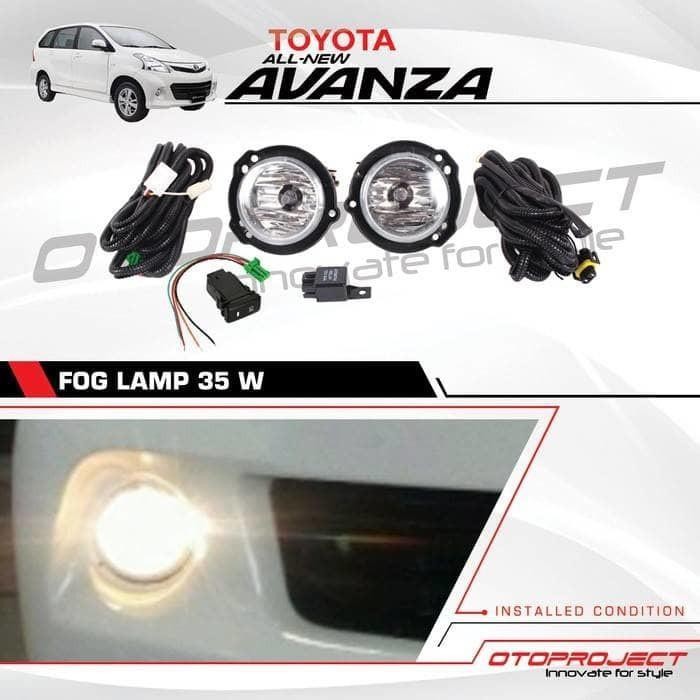 Lampu Foglamp / Lampu Kabut Khusus All New Avanza 2012-2017