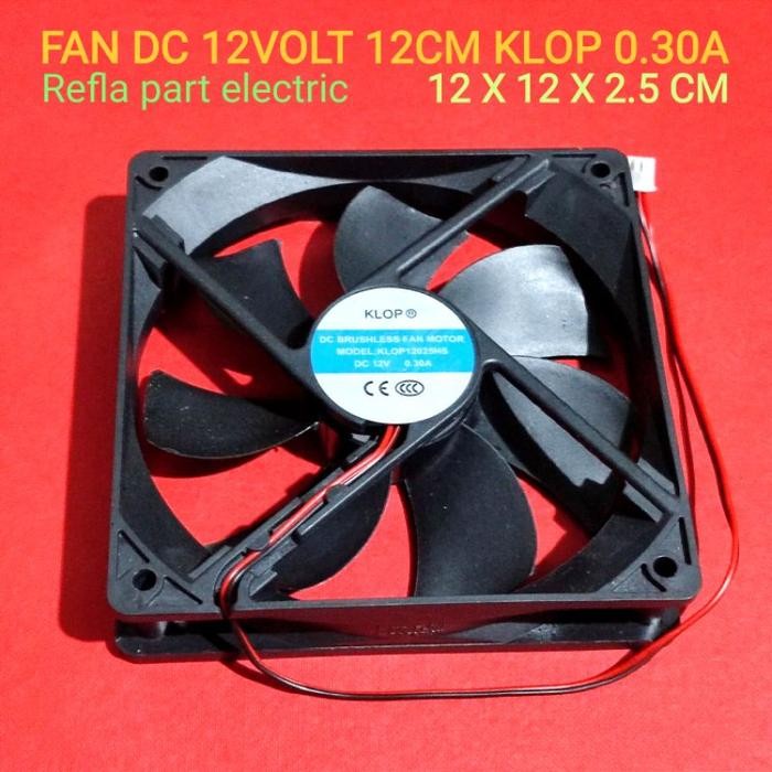 [Allthebest] FAN DC 12VOLT 12CM KLOP 0.30A 12V KIPAS DC