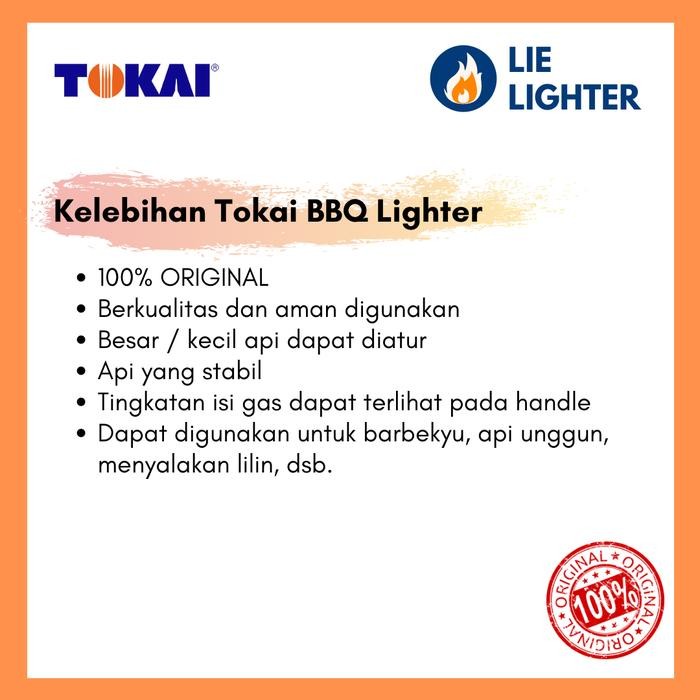 Allthebest Tokai BBQ Lighter - Korek Api Gas Panjang Pematik Api Kompor Gas
