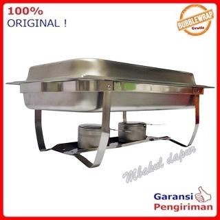 Stok Terbatas Wadah Saji Prasmanan Stainless Prasmanan Hajatan Kapasitas Besar 12 Liter Grade Tebal