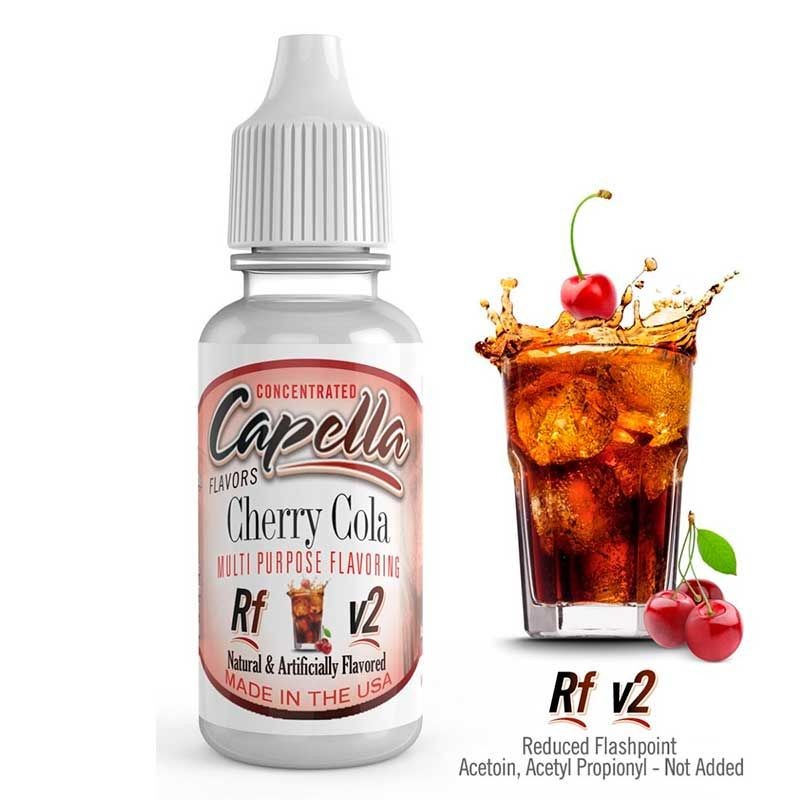 

Capella Flavors Cherry Cola Rf V2 10ml