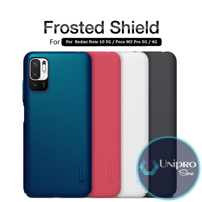 Hard Case Nillkin Super Frosted Shield Xiaomi Redmi Note 10 5G Casing