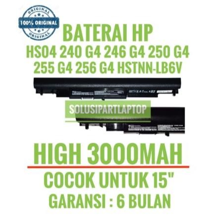 Baterai Original Laptop HP HS04 HSTNN-LB6V HSTNN-LB6U HSTNN-IB7B Batre