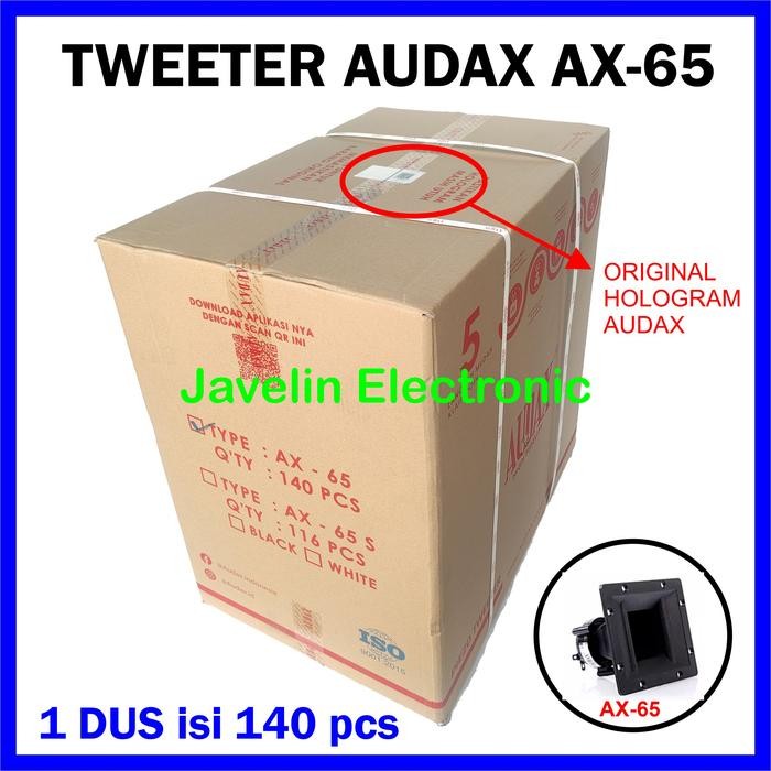 Grosir 1 Dus Tweeter Audax Ax 65 / Speaker Audax Ax65