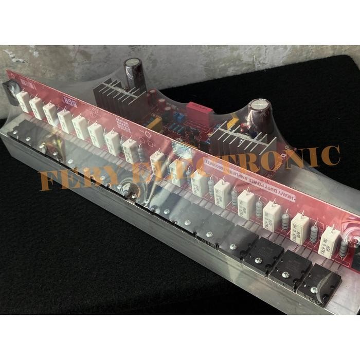 (Allthebest) Kit Power Amplifier Mono SONIC BOOM 1000 Watt Tr Toshiba BELL