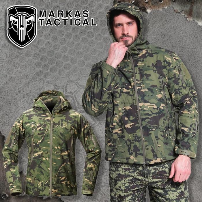 TERBARU Jaket Tad import MULTICAME HIJAU jaket tactical Pria jaket Pria waterproof jaket tactical