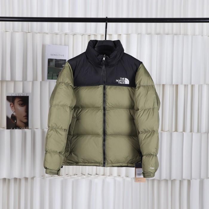 TERBARU TNF The North Face 700 Nuptse 1996 Mountain Jacket Gunung Olive PROMO