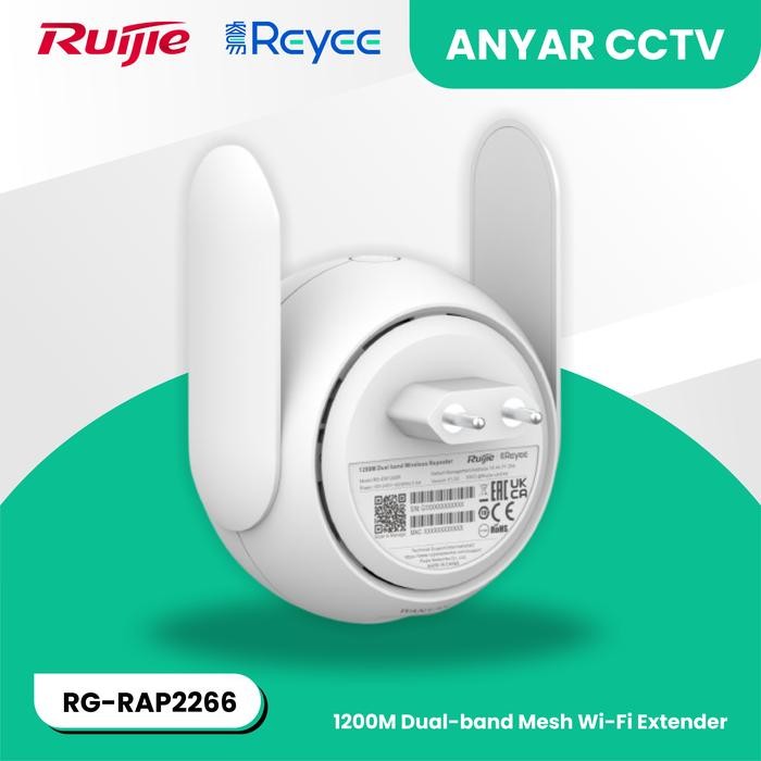 Ruijie RG-EW1200R 1200M Dual-band Mesh Wi-fi Extender Reyee