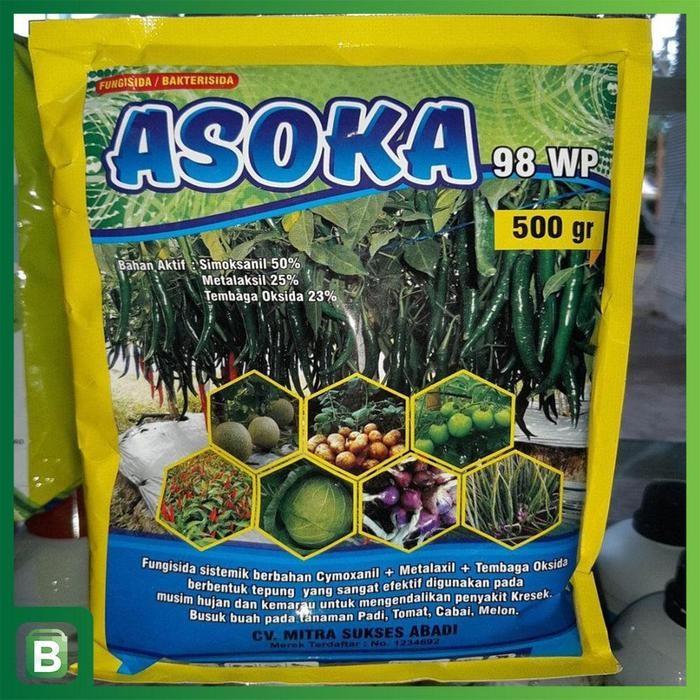 Fungisida Atau Bakterisida ASOKA 98WP 500 Gram