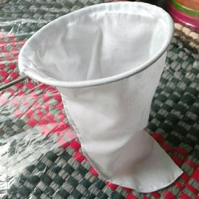 

Saringan Kain Putih/Saringan Thai Tea,Kopi,Teh Bubuk per satuan