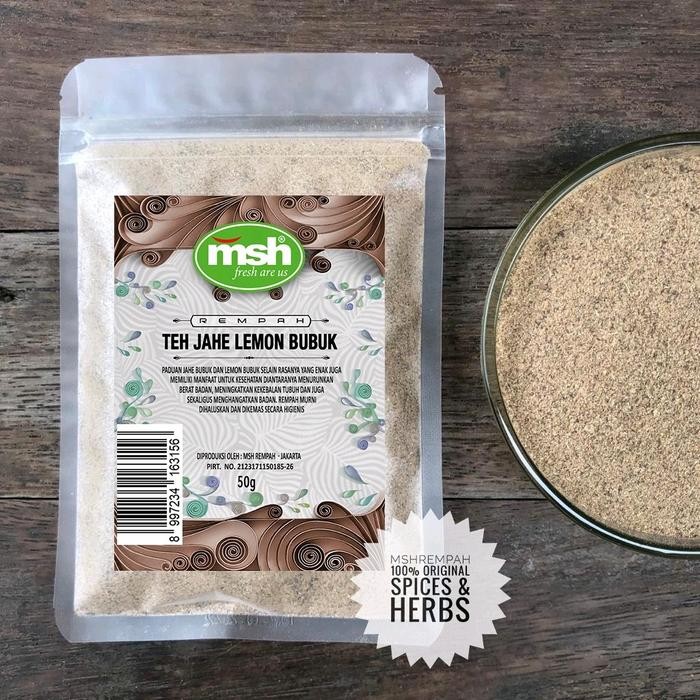 

Teh Jahe Lemon Bubuk 50gr