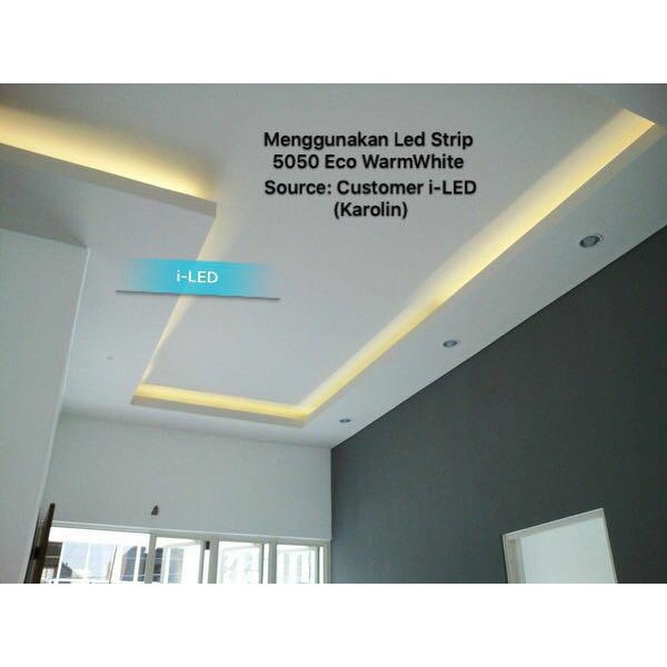 [Expert] Lampu LED Strip Meteran IP33 5050 / 5730 Kuning Warmwhite SMD