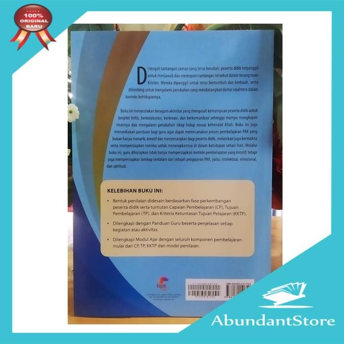 

Ready- Buku Pendidikan Agama Kristen Dan Budi Pekerti Kurikulum Merdeka Kelas 11 Sma Smk