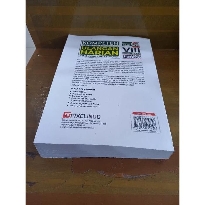 

Ready- Kompeten Ulangan Harian Kurikulum Merdeka Soal Formatif Sumatif Smp