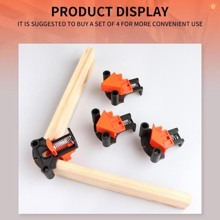 KLEM SUDUT SIKU CORNER CLAMP ANGLE CLAMP MATE CLAMP