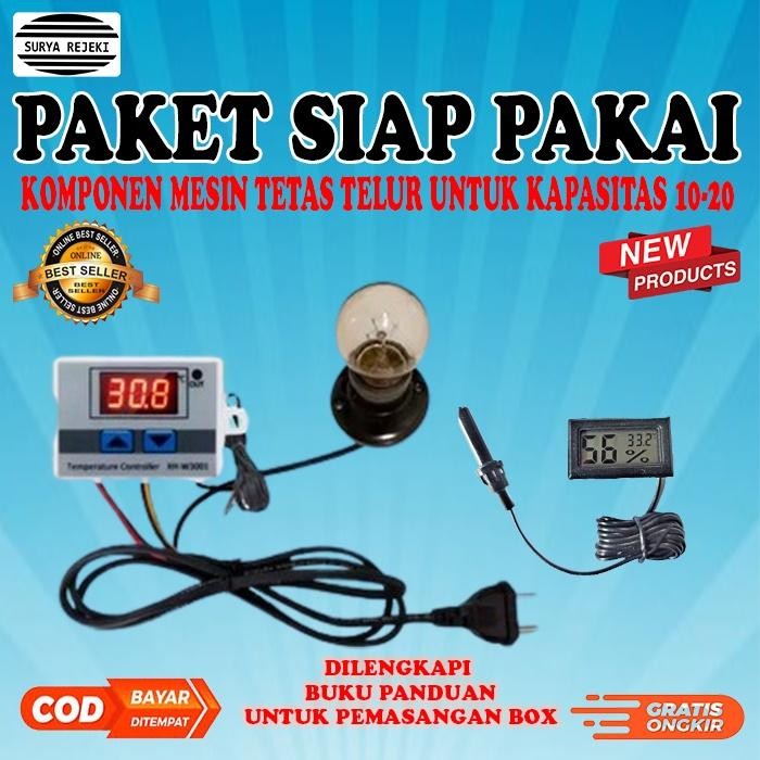 PAKET SIAP PAKAI MESIN TETAS TELUR FULL OTOMATIS PENETAS TELUR