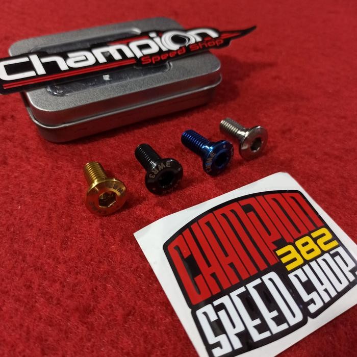 BAUT PIRINGAN CAKRAM BELAKANG TITANIUM WR3 CBR 250RR CBR 600 MX 135