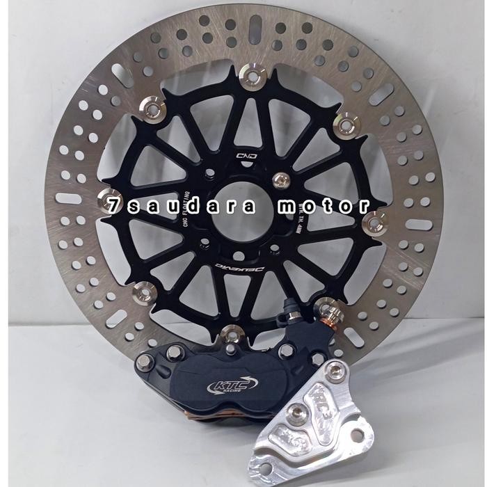 CAKRAM KTC RACING FULL CNC FLOATING 300MM + KALIPER KTC 4P RX KING