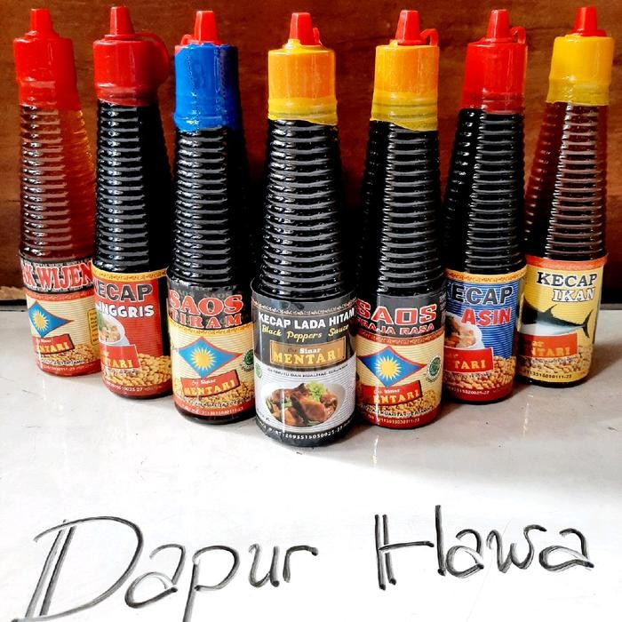 

New Paket Super Hemat isi 7 Kecap dan Saos Masak (Minyak Wijen, Kecap Lada hitam, Saos tiram, Kecap