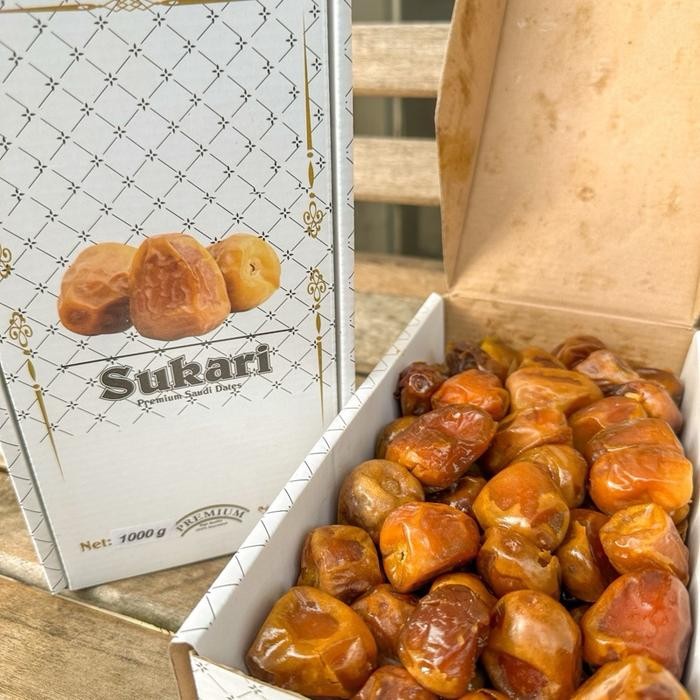

New Kurma Sukari 1kg Kurma Raja Lembut Manis Basah
