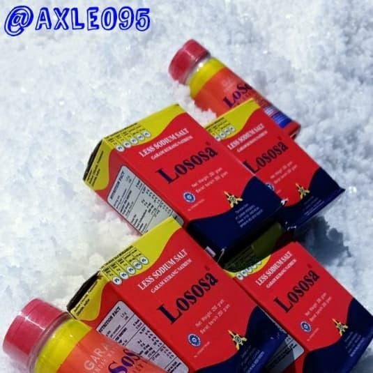 

New Garam Lososa 500gr (Garam Rendah Natrium/Sodium)
